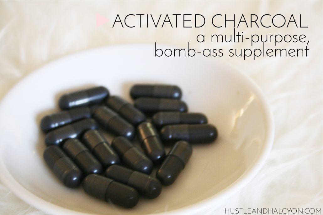 Activated Charcoal: A Multi-Purpose, Bomb-Ass Supplement | Aids in Digestion, Prevents Hangover, Whitens Teeth, Detoxifies the Body, Etc! | www.HustleAndHalcyon.com