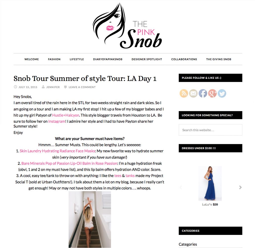 Hustle + Halcyon Press :: The Pink Snob