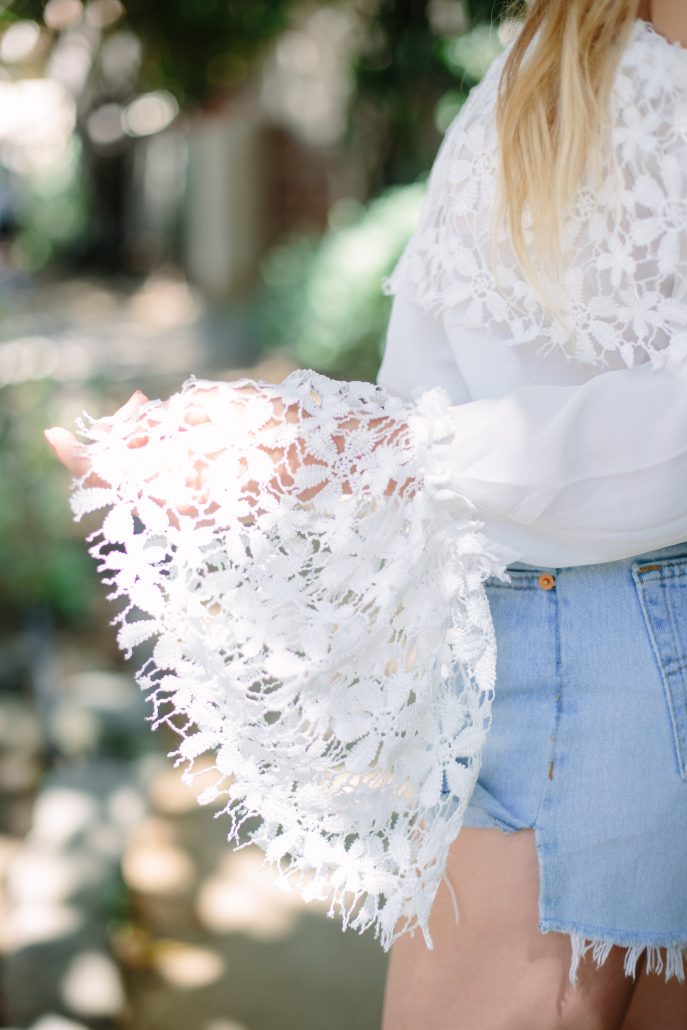 Floral Bell Sleeves from Nasty Gal | www.hustleandhalcyon.com