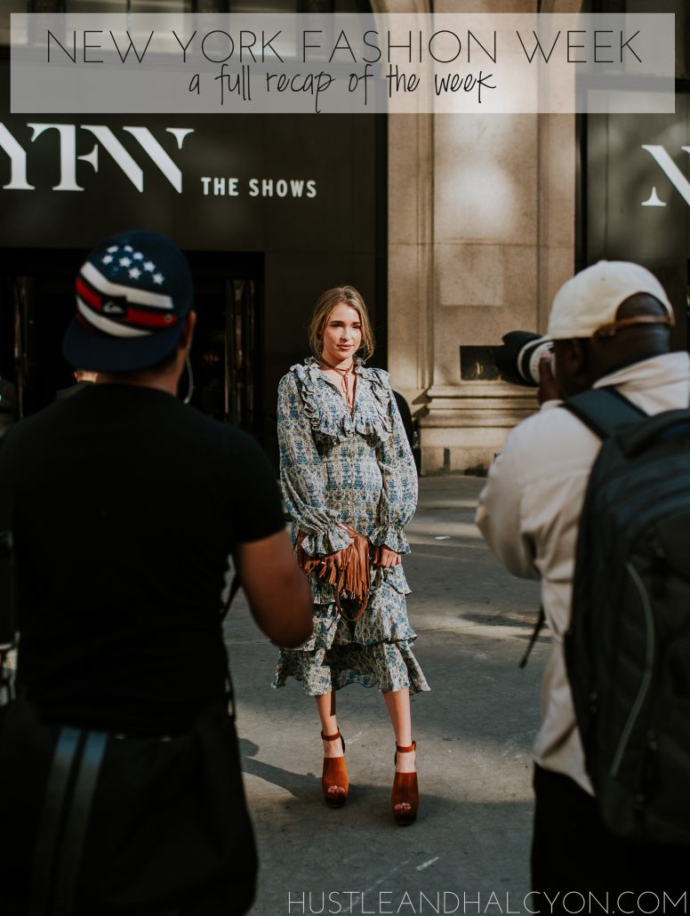 New York Fashion Week Recap with Blogger Payton Sartain of Hustle + Halcyon | Hustle + Halcyon