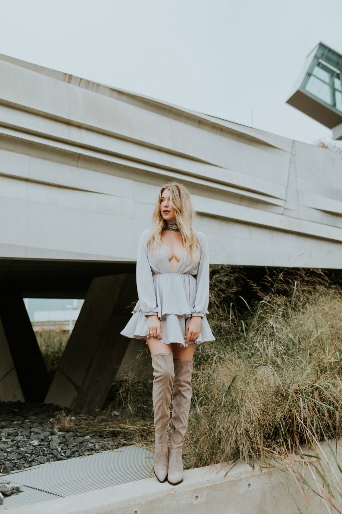 Blogger Payton Sartain of Hustle + Halcyon in Lioness Official