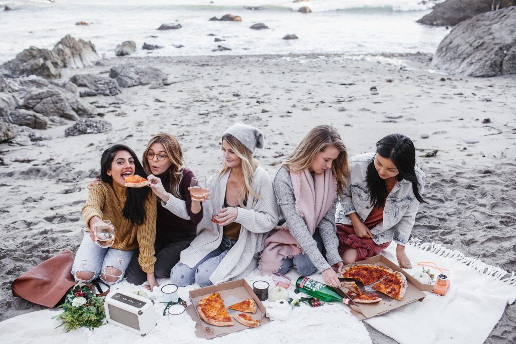 Urban Outfitters Friendsgiving with Hustle + Halcyon