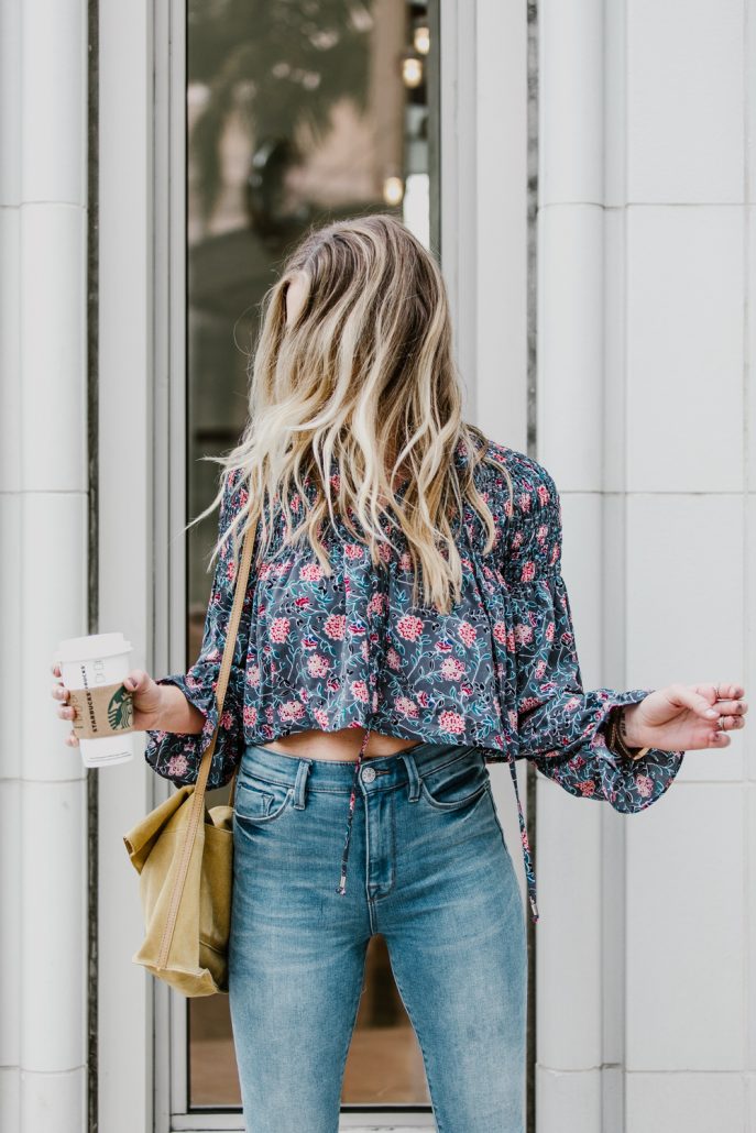 Los Angeles Blogger Payton Sartain wears Urban Outfitters on Hustle + Halcyon