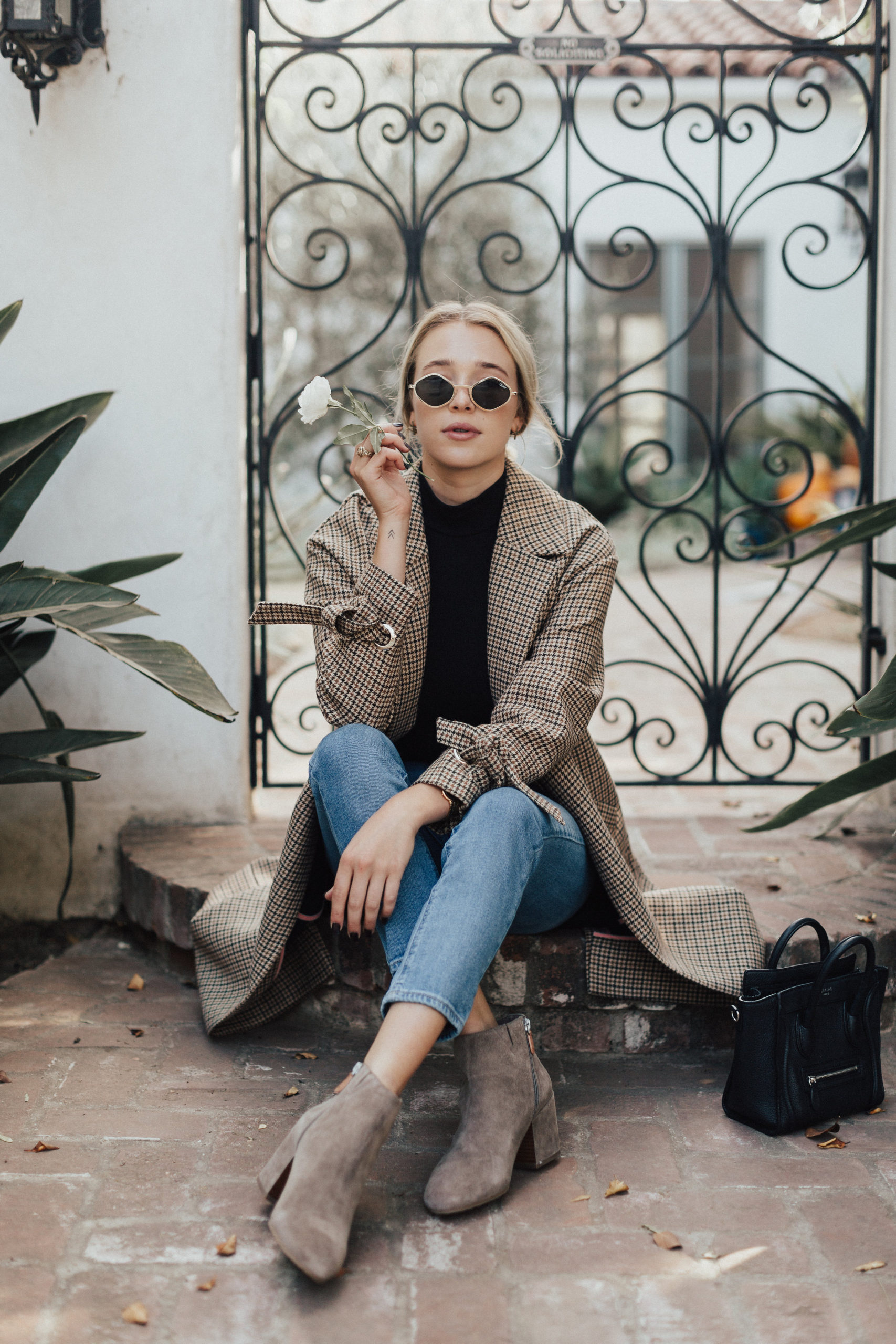 Blogger Payton Sartain in Gentle Souls by Kenneth Cole from Zappos
