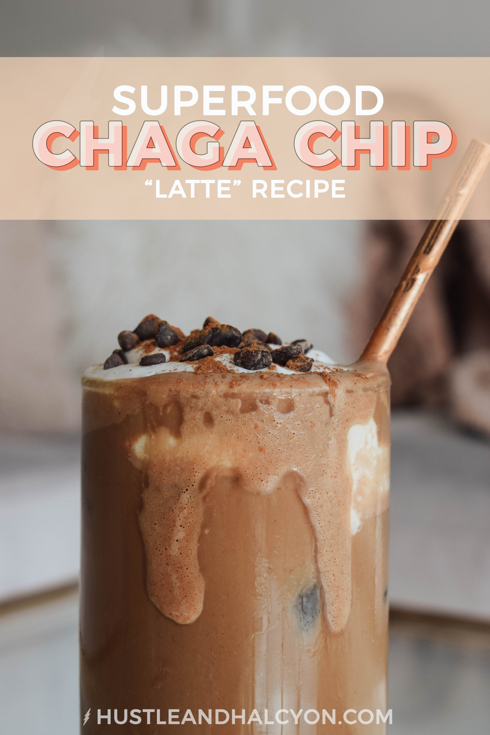 SUPERFOOD Chaga Chip Recipe by Hustle + Halcyon