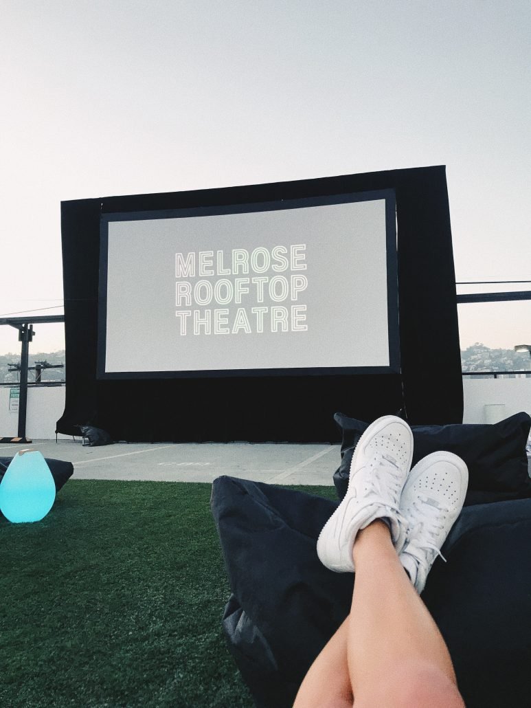 Melrose Rooftop Theatre with Hustle + Halcyon
